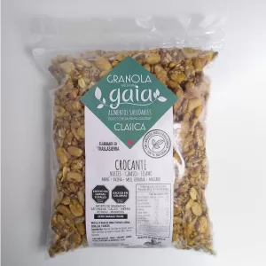 Granola Clásica Crocante con nueces, miel, mascabo y semillas x 400g